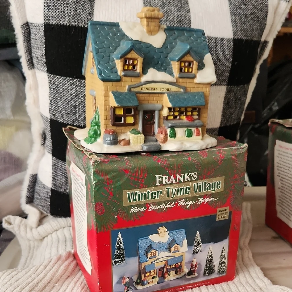 Vintage‎ Frank's Winter Tyme Village General Store